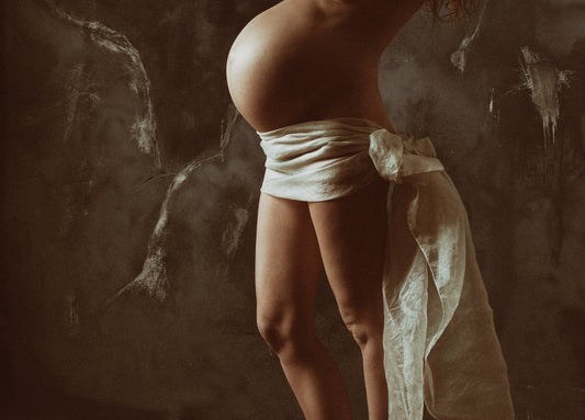 woman in white tube dress