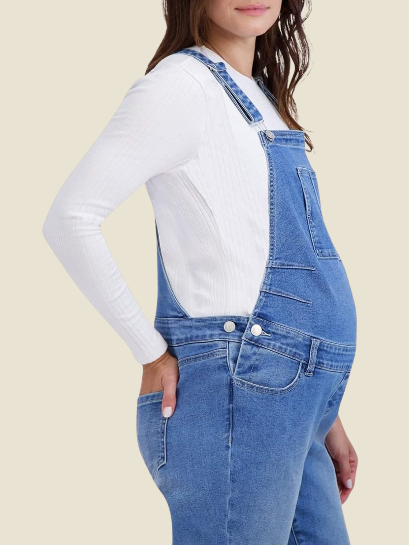 Bloom אוברול ג׳ינס הריון