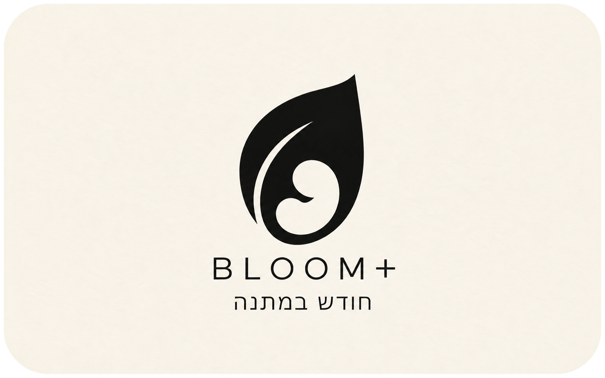 כרטיס BLOOM+ קרם מעוגל — חודש במתנה